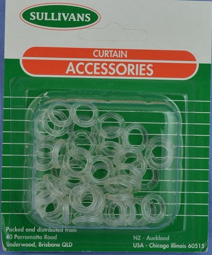 8mm clear festoon rings - festoon,
