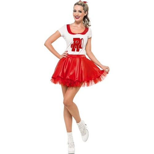 Ladies red white - , grease