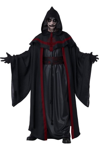 Dark rituals hooded robe - rituals,
