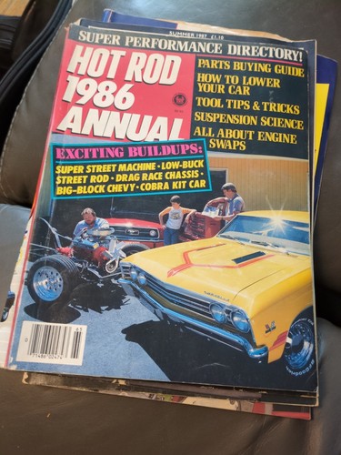 Hot rod 1986 annual rare - hot,