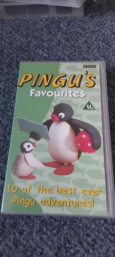 Pingu favourites vhs video - vhs,