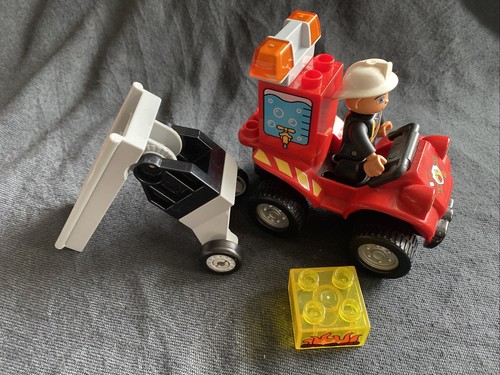 Duplo fire fighter - fire, quad