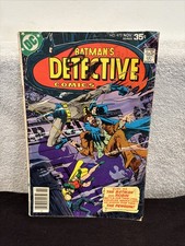 DETECTIVE COMICS 473 BATMAN