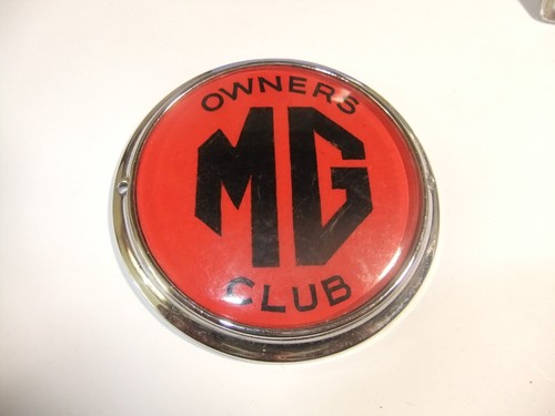 Owners club car badge - , ~