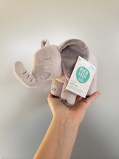 NEW F&F BABY TESCO GREY ELEPHANT SOFT TOY TEDDY COMFORTER SOOTHER PLUSH