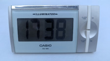 Casio Quartz Illuminator Alarm Clock DQ- 650 Vintage Digital 12/24 Hour Display