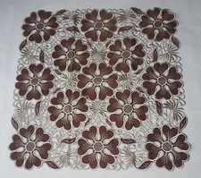 Square Embroidered Floral