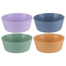 4pk Plastic Cereal Bowls