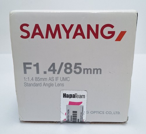 Samyang 85mm as - f/1.4,