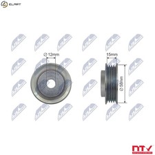 TENSIONER PULLEY VRIBBED BELT