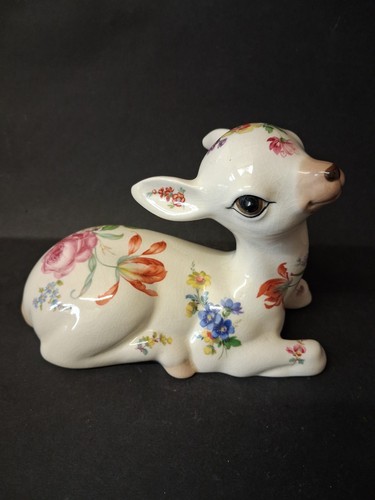 Szeiler large floral deer - szeiler, /