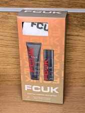 FCUK Mens Gift Set Socks, Hair & Body Wash, Body Spray - Everyday Comfort Socks