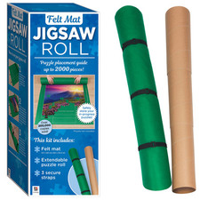 Felt Mat Jigsaw Roll - Puzzle Storage Mat for 2000 Piece Jigsaw Lovers - Puzzle