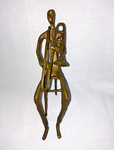 Abstract bronze cast iron - cast,
