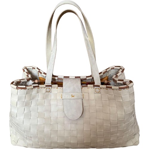 Henry cuir cabas woven - henry,