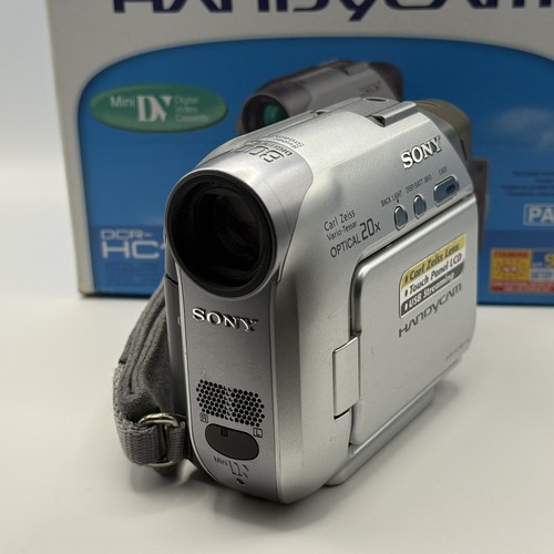 Sony dcr hc19e minidv - sony,