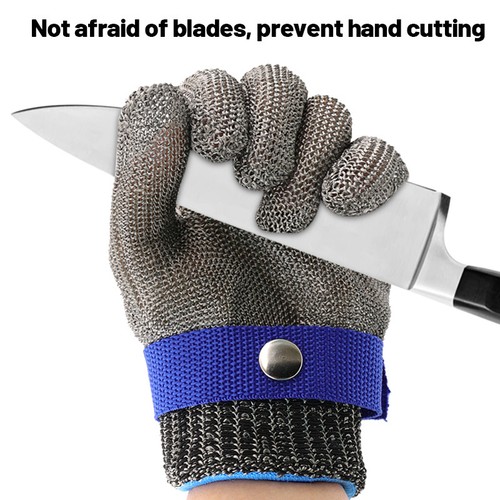 Stainless steel glove cut - stainless,