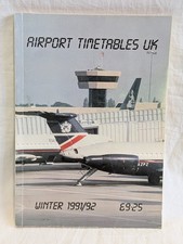 Vintage Airport Timetables UK