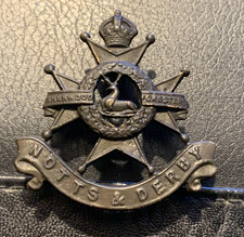 Sherwood Foresters  Notts and Derby Regiment  Cap Badge
