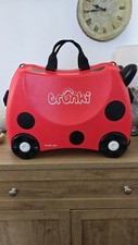Trunki Lady Bird Ride On Children Bag Luggage Travel Red No Strap Key