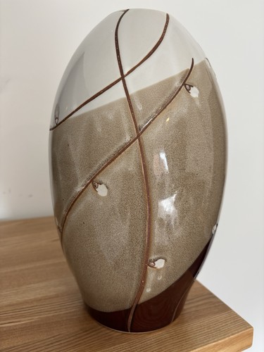 37cm tall ceramic - cream, and