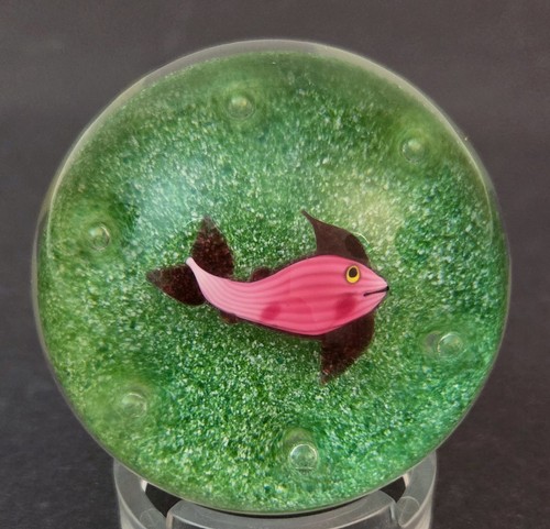 Paul ysart paperweight fish - paul,