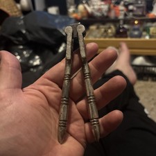 Antique Reversible Metal Nutcracker 