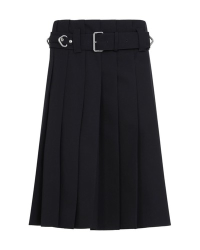 Prada fall 2024 - pleated, kilt