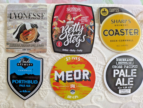 Beer pump clip - badges, joblot