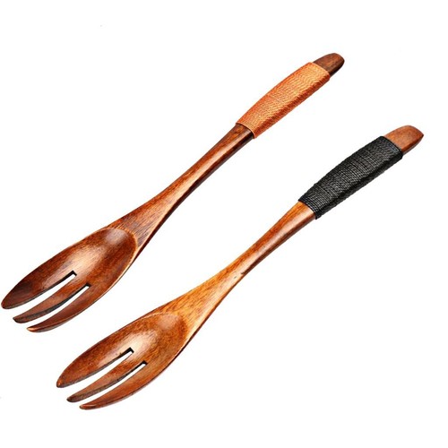 Wooden fork kitchen cooking - fork,