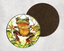 Watercolour Green Frog Animal