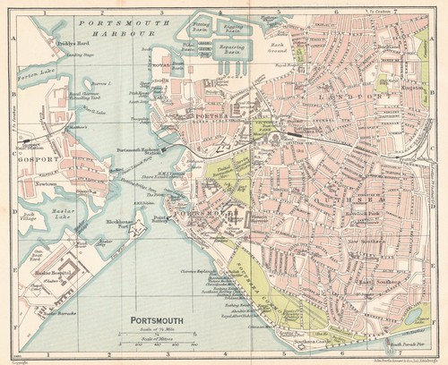 Portsmouth map chichester - portsmouth,