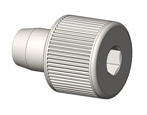 Croozer knurled nut - nut, dog