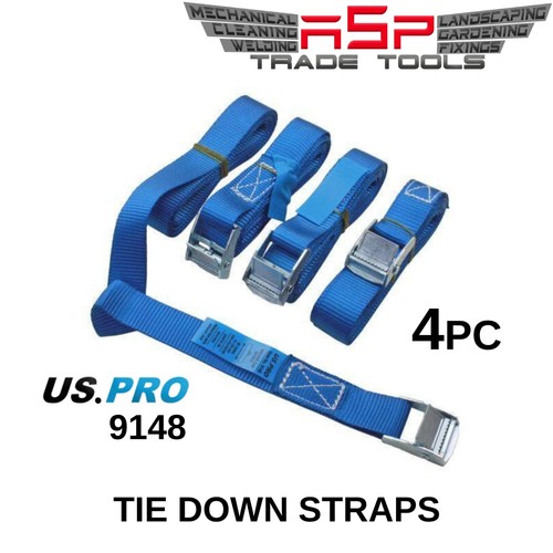 4pc cam buckle tie down - tie, straps