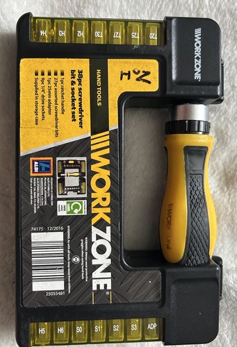 Work zone piece - zone, screwdriver