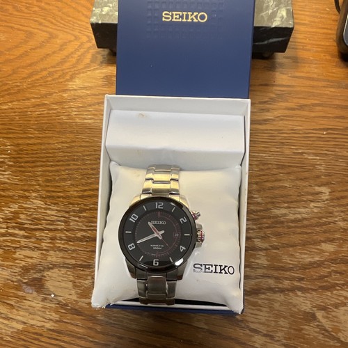 Seiko kinetic men quartz - seiko, men's