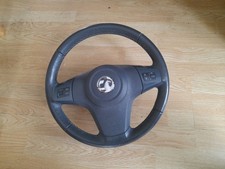 Vauxhall Corsa D Steering Wheel with Controls Grey Heated 13338062 2012