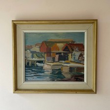 Original framed vintage