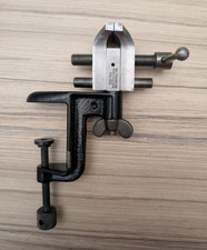 Starrett Combination Hand Vice No.86 Watchmaker Instrument Vice With Bench Clamp