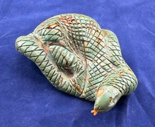 Large heavy green turquoise - heavy,