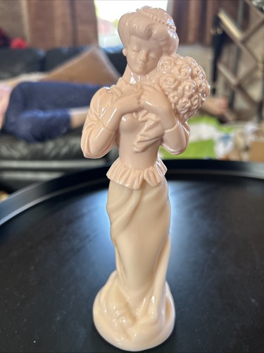 Avon lady with flowers - lady,