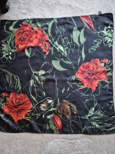 Orla ermanno square silk scarf - orla,