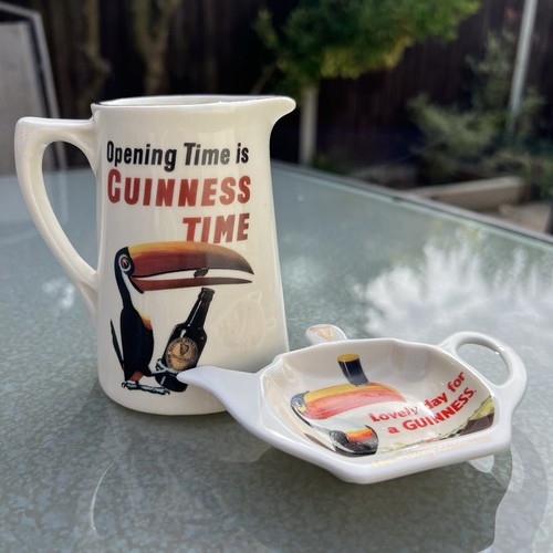 Vintage guinness ceramic water - ceramic,
