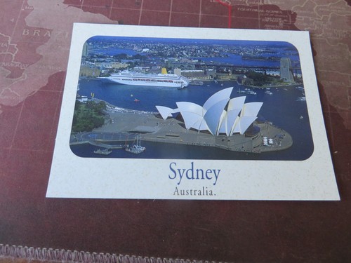Cruises oriana postcard - p,