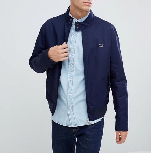Lacoste navy blue - navy, harrington