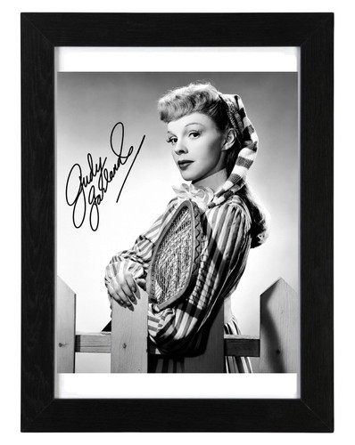 Judy garland signed autograph - judy,