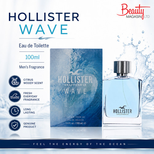 Hollister wave eau toilette - de,