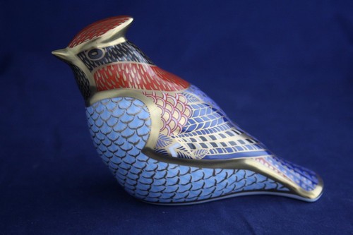 Royal crown derby waxwing - royal,