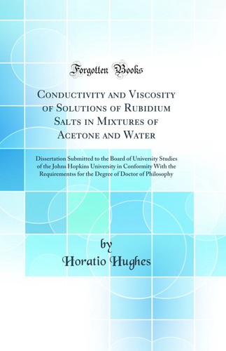 Conductivity and viscosity - and, of