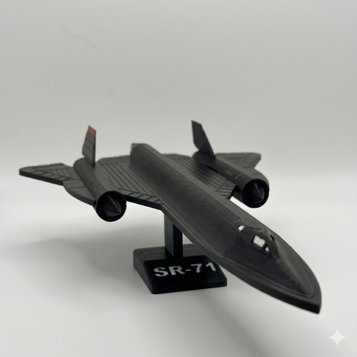 Blackbird model airplane - sr-71,